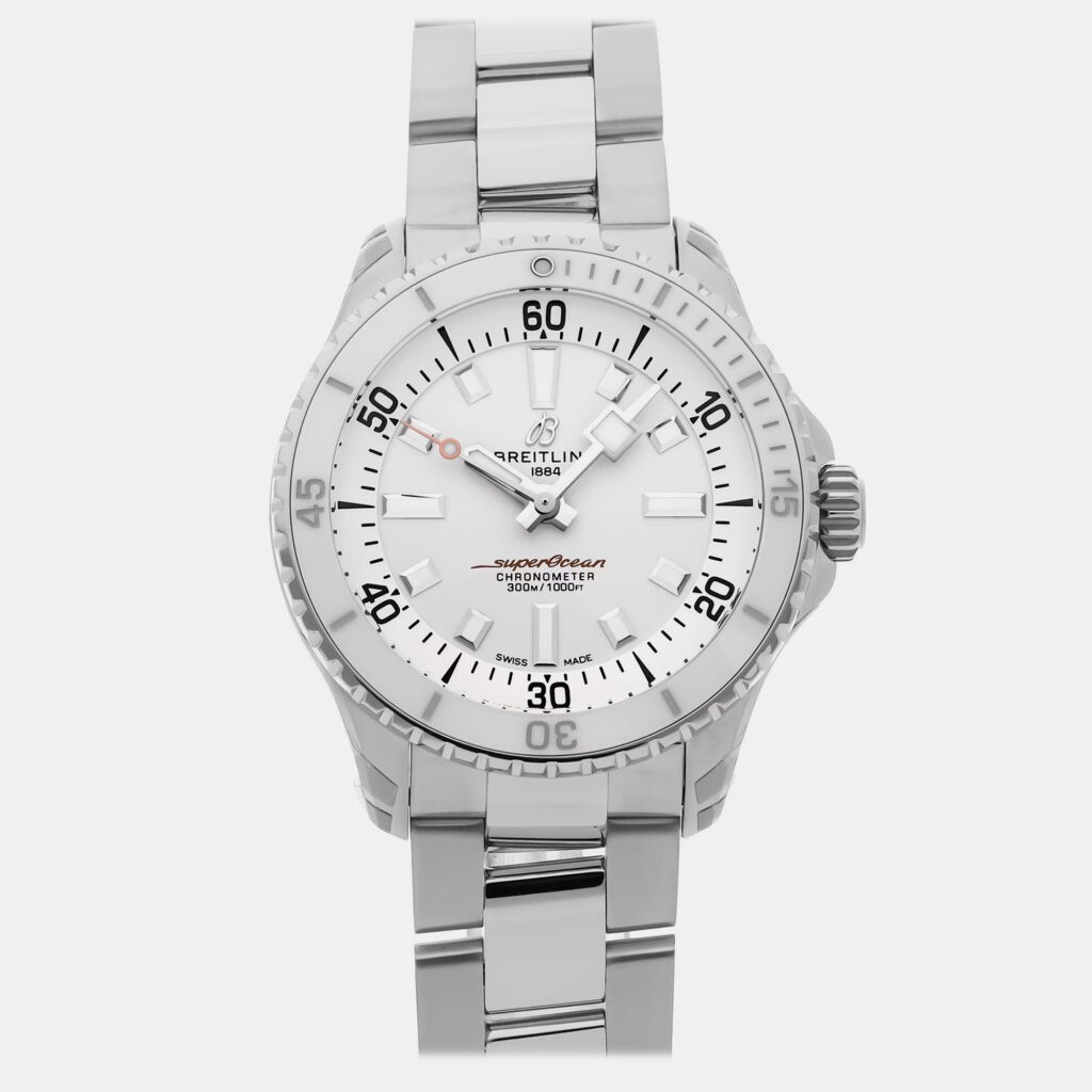 Pre-Owned Breitling Superocean A17377211A1A1 Automatic 36 mm Pre-Owned Breitling Superocean A17377211A1A1 Automatic 36 mm