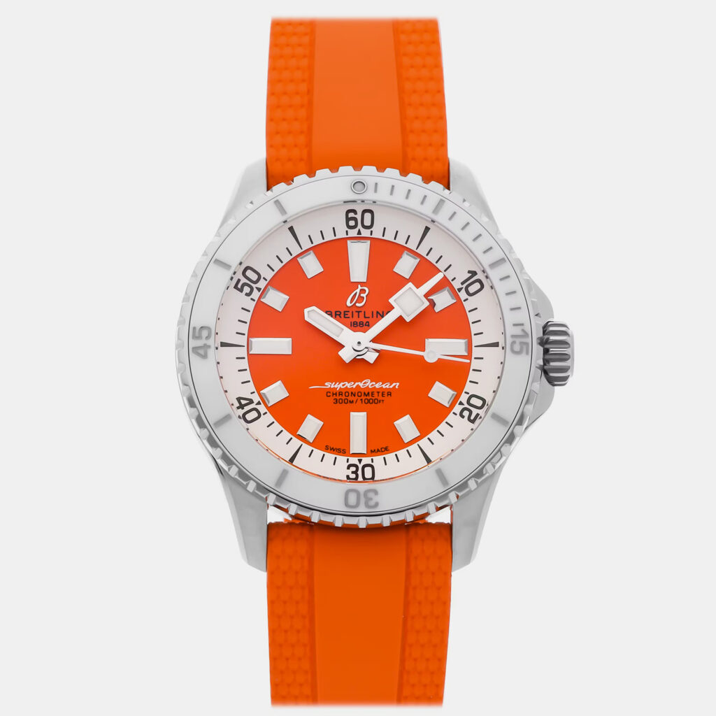 Pre-Owned Breitling Superocean A17377211O1S1 Automatic 36 mm Pre-Owned Breitling Superocean A17377211O1S1 Automatic 36 mm