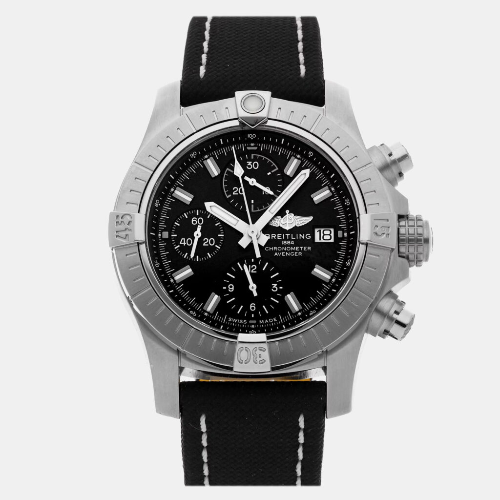 Pre-Owned Breitling Avenger Chronograph A13385101B1X2 Automatic 43 mm Pre-Owned Breitling Avenger Chronograph A13385101B1X2 Automatic 43 mm