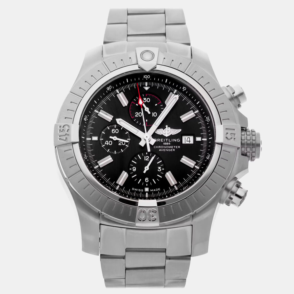 Pre-Owned Breitling Super Avenger Chronograph A13375101B1A1 Pre-Owned Breitling Super Avenger Chronograph A13375101B1A1
