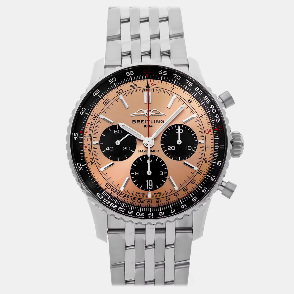 Pre-Owned Breitling Navitimer B01 AB0138241K1A1 Automatic 43 mm