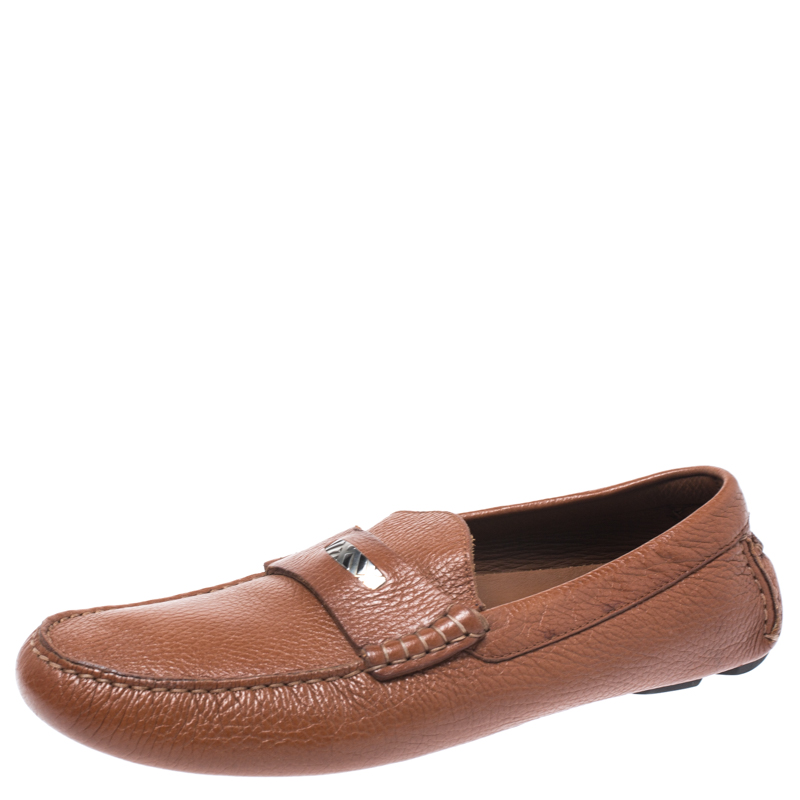 Burberry Brown Leather Loafers Size 42 Burberry Brown Leather Loafers Size 42
