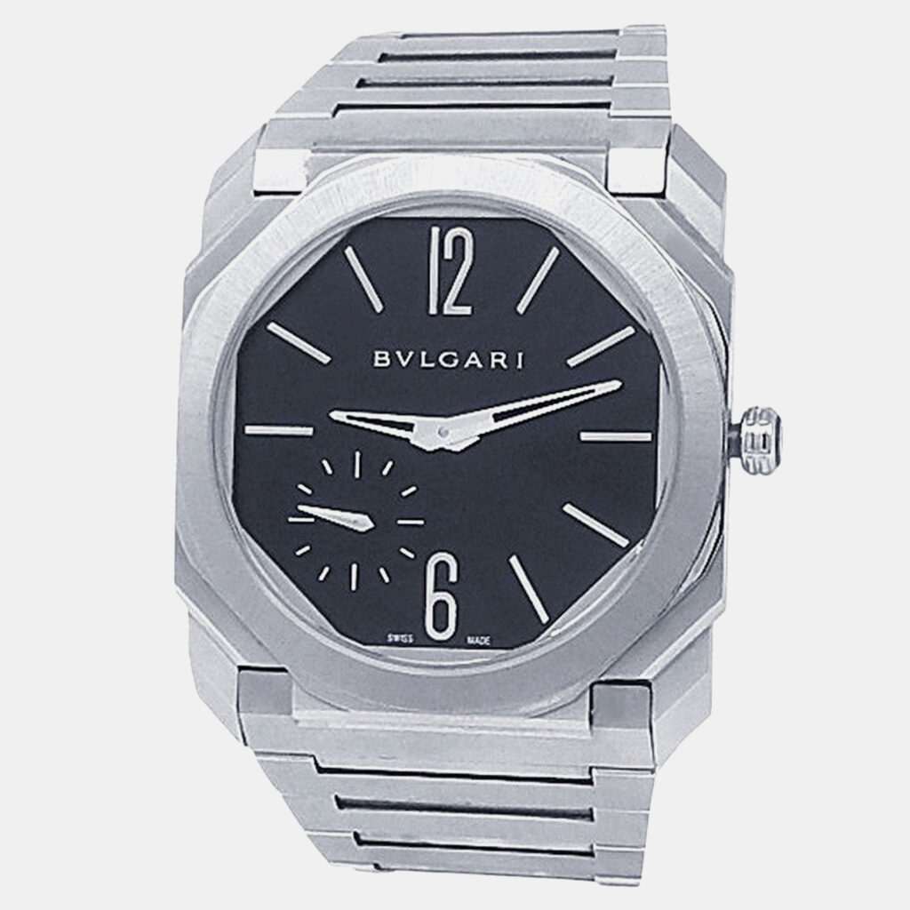 Bvlgari Octo Finissimo 103297 Automatic Black Stainless Steel Men’s Wristwatch 40 mm Bvlgari Octo Finissimo 103297 Automatic Black Stainless Steel Men’s Wristwatch 40 mm