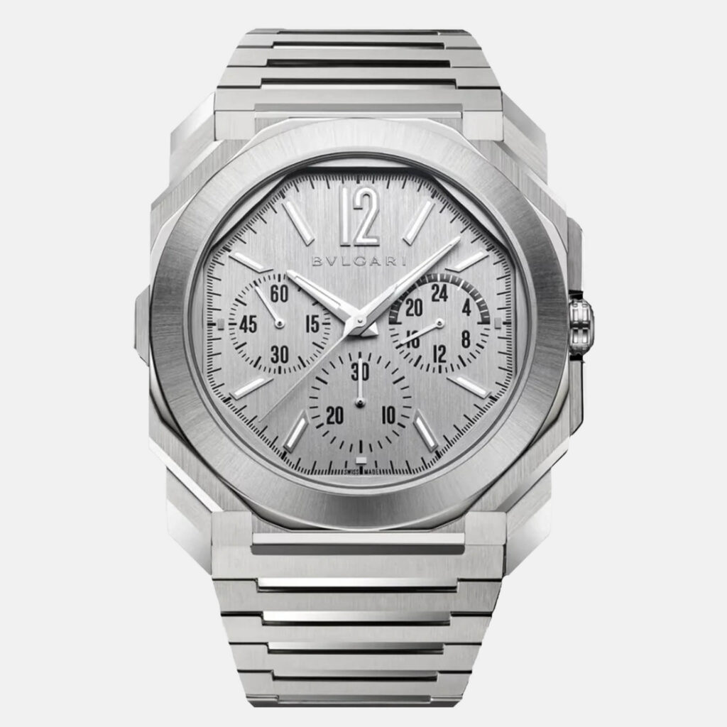 Bvlgari Octo Finissimo 103661 Automatic Silver Stainless Steel Men's Wristwatch 43 mm Bvlgari Octo Finissimo 103661 Automatic Silver Stainless Steel Men's Wristwatch 43 mm