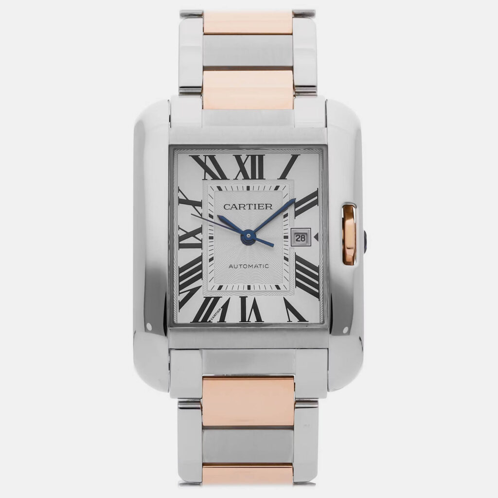 Pre-Owned Cartier Tank Anglaise W5310007 Pre-Owned Cartier Tank Anglaise W5310007