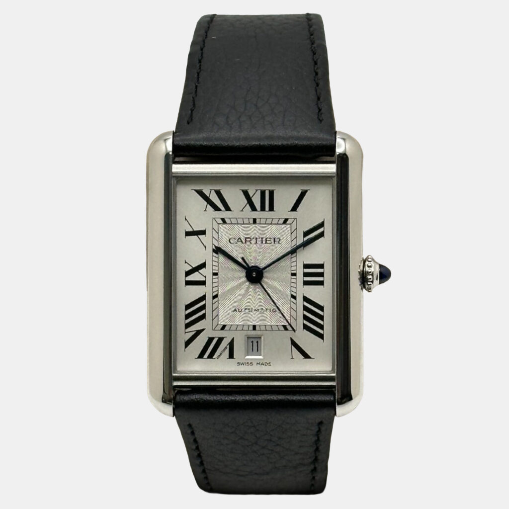 Cartier Tank Must XL WSTA0040 Automatic Silver Stainless Steel Men's Wristwatch 41 mm Cartier Tank Must XL WSTA0040 Automatic Silver Stainless Steel Men's Wristwatch 41 mm