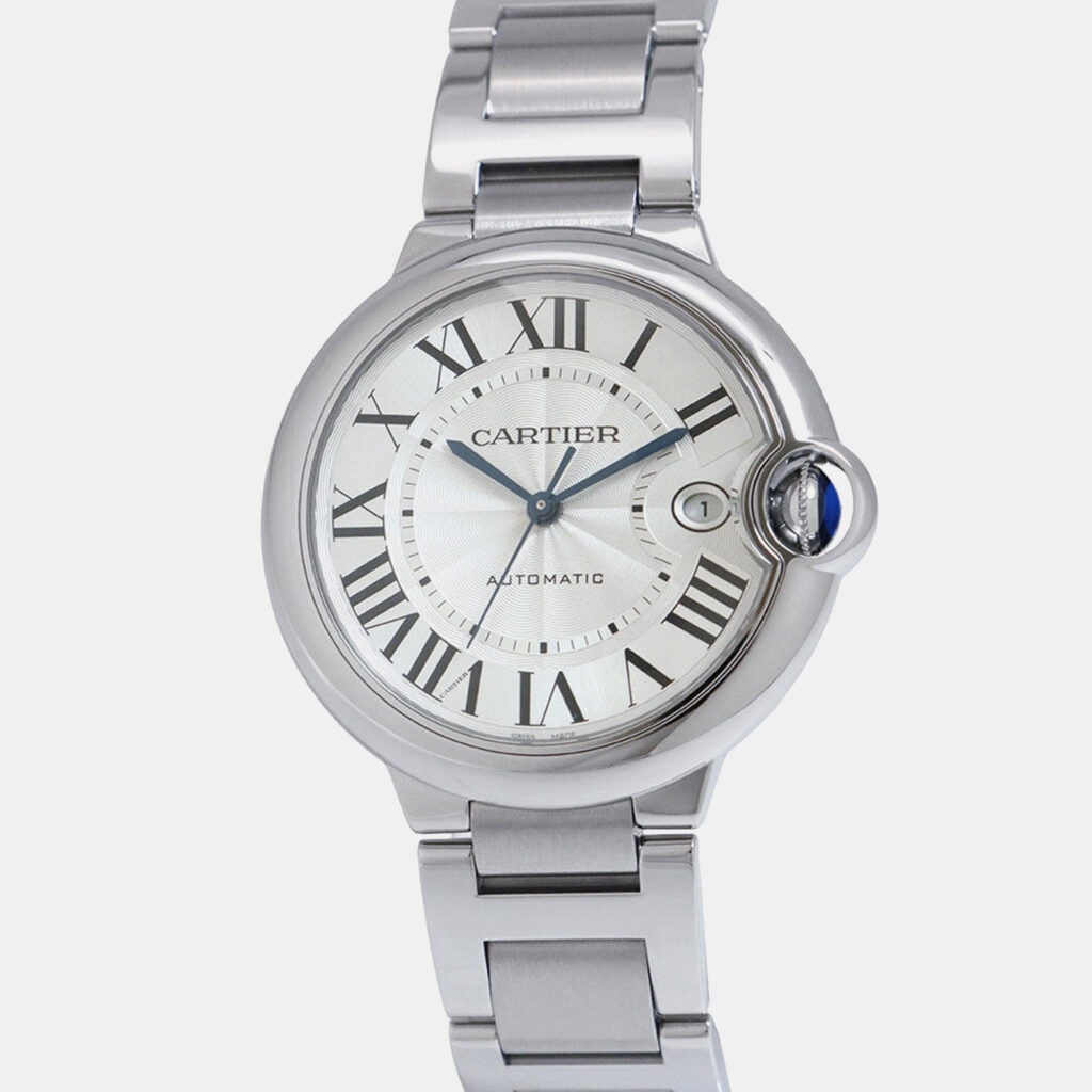 Cartier Ballon Bleu WSBB0040 Automatic Silver Stainless Steel Men’s Wristwatch 40 mm Cartier Ballon Bleu WSBB0040 Automatic Silver Stainless Steel Men’s Wristwatch 40 mm