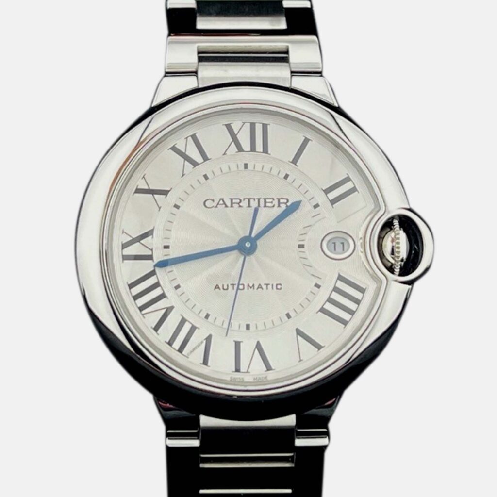 Cartier Ballon Bleu WSBB0040 Automatic Silver Stainless Steel Men's Wristwatch 40 mm Cartier Ballon Bleu WSBB0040 Automatic Silver Stainless Steel Men's Wristwatch 40 mm