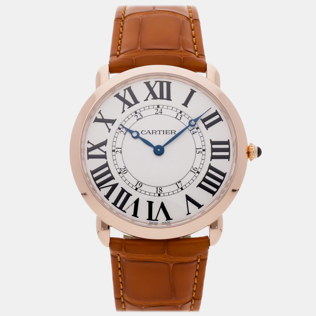 Pre-Owned Cartier Ronde Louis W6801004 Manual Winding 42 mm