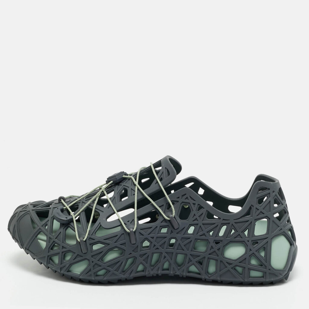 luxury-men-dior-new-shoes-p1172880-010-1.jpg Dior Grey Cannage Rubber Wrap Sneakers Size 42