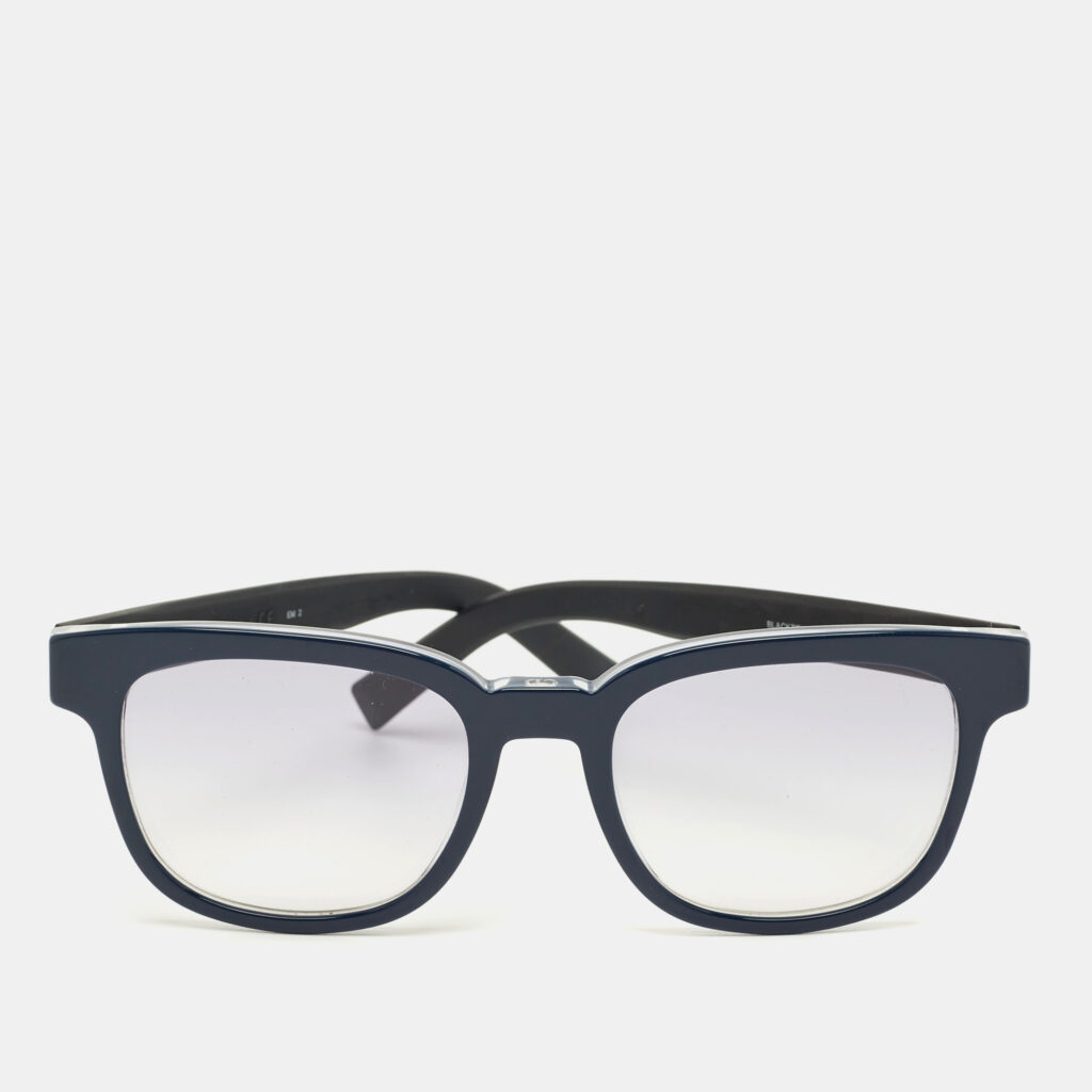 luxury-men-dior-used-accessories-p1219658-004.jpg Dior Navy Blue/Black Gradient Blacktie 183S Square Sunglasses
