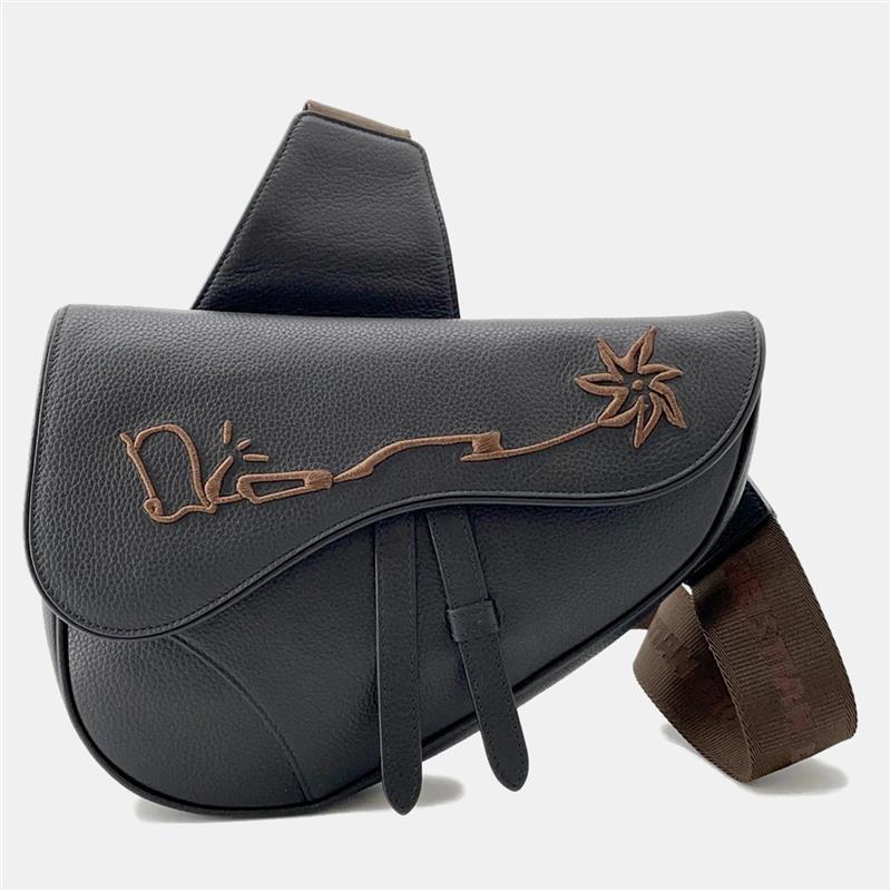 Dior Diorx Cactus Jack Saddlebag Black/Brown Leather Dior Diorx Cactus Jack Saddlebag Black/Brown Leather