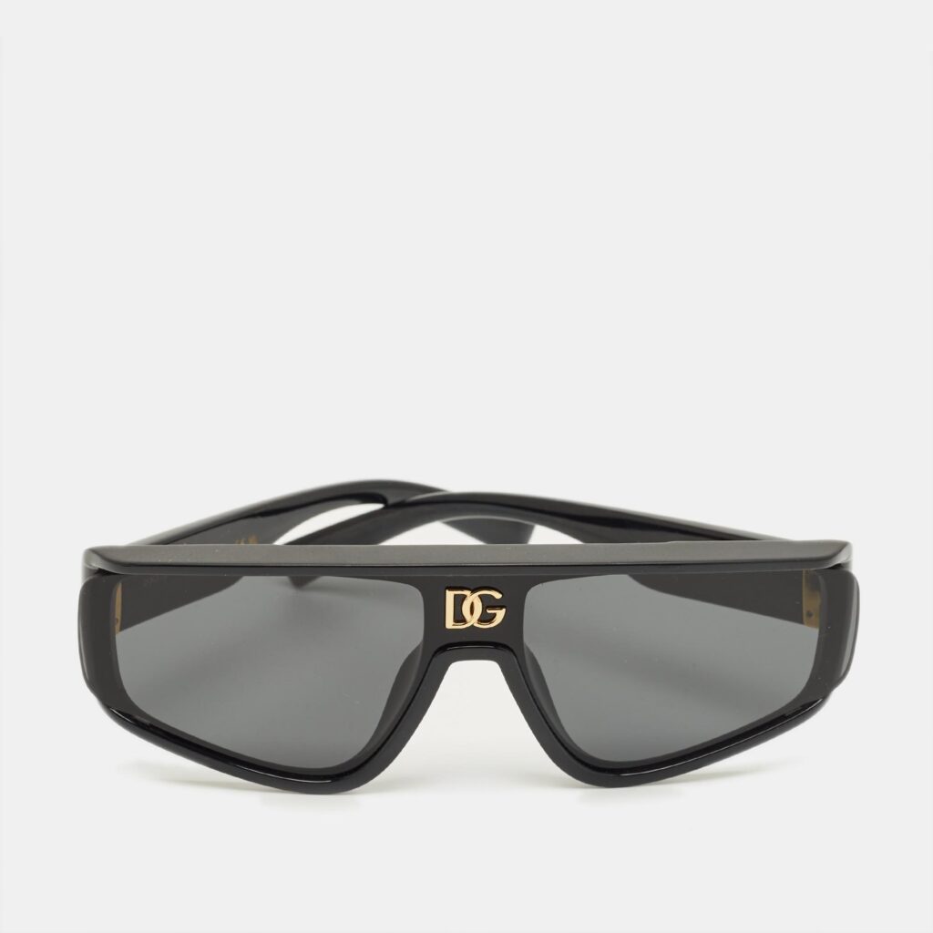 Dolce & Gabbana Black DG6177 Shield Sunglasses Dolce & Gabbana Black DG6177 Shield Sunglasses
