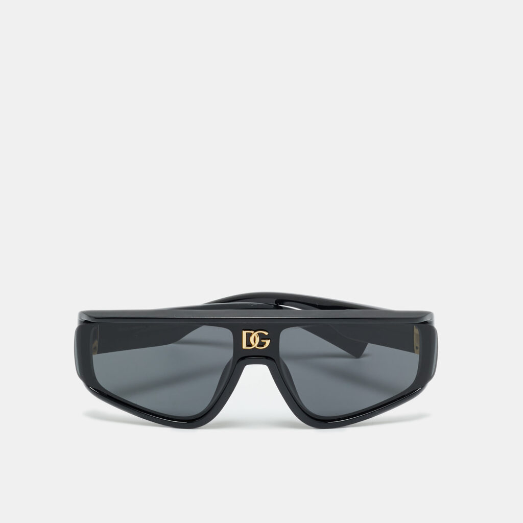 Dolce & Gabbana Black DG6177 Shield Sunglasses Dolce & Gabbana Black DG6177 Shield Sunglasses