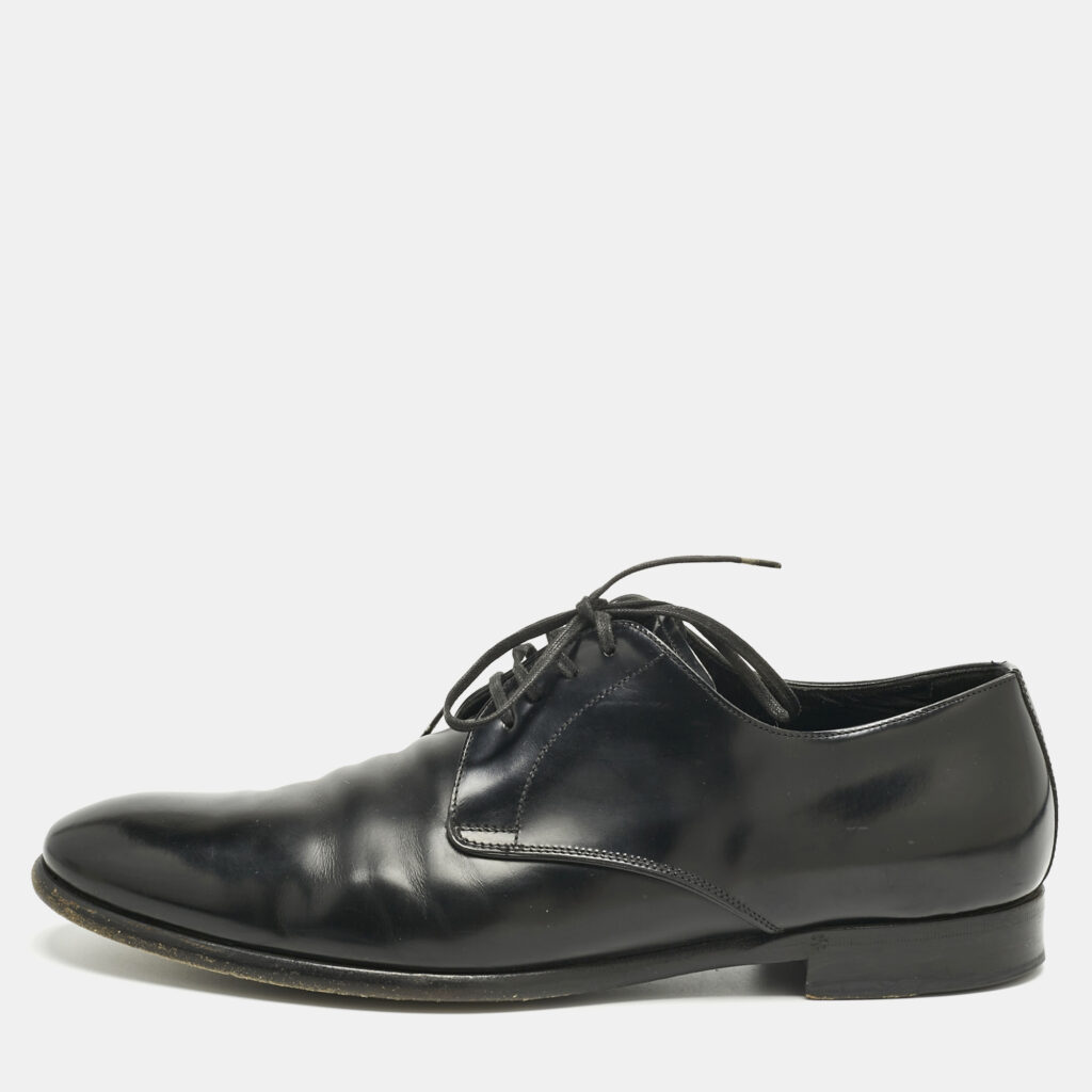Dolce & Gabbana Black Leather Lace Up Oxfords Size 42 Dolce & Gabbana Black Leather Lace Up Oxfords Size 42