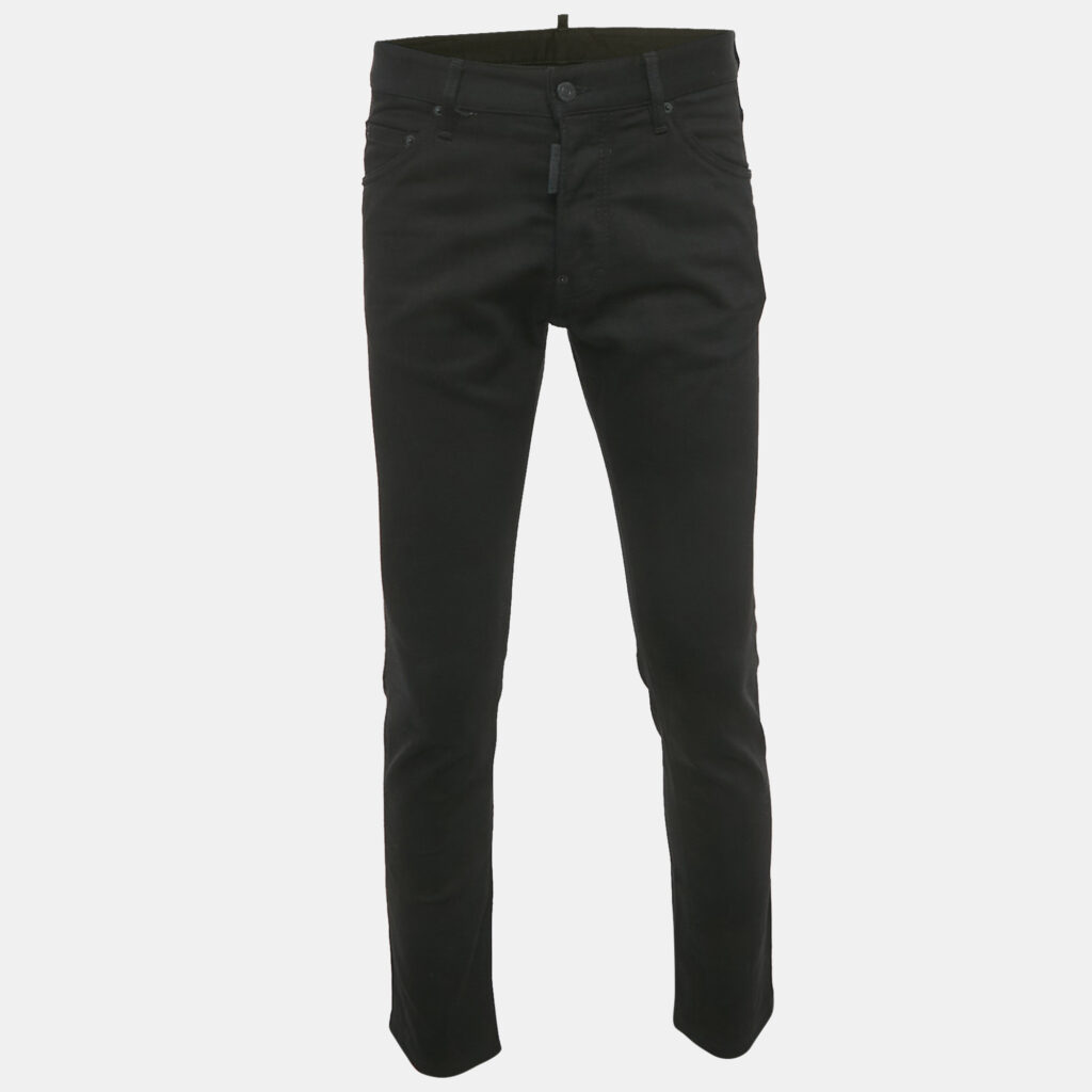 Dsquared2 Black Denim Cool Guy Jean M Waist Waist 34" Dsquared2 Black Denim Cool Guy Jean M Waist Waist 34"