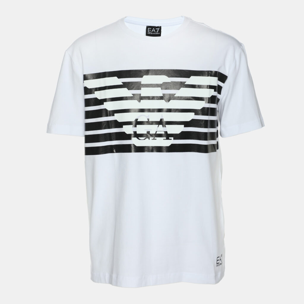 Emporio Armani White Jersey Logo Print T-Shirt XL Emporio Armani White Jersey Logo Print T-Shirt XL