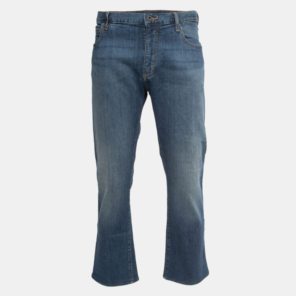 Emporio Armani Blue Denim Straight Fit Jeans XXL/Waist 39" Emporio Armani Blue Denim Straight Fit Jeans XXL/Waist 39"