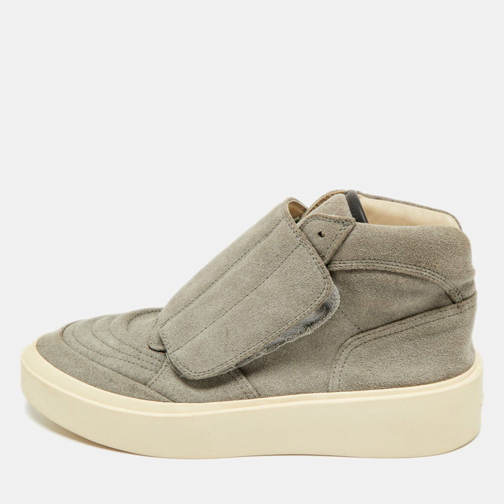 Fear of God Grey Suede Skate High Top Sneakers Size 43 Fear of God Grey Suede Skate High Top Sneakers Size 43