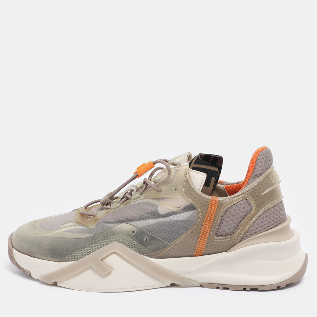 Fendi Multicolor Mesh and Rubber Flow Sneakers Size 41 Fendi Multicolor Mesh and Rubber Flow Sneakers Size 41