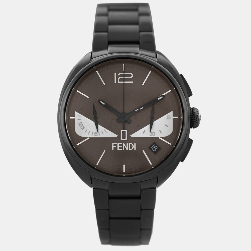 Fendi Momento Bugs F215716400 Quartz PVD Stainless Steel Men's Wristwatch 40 mm Fendi Momento Bugs F215716400 Quartz PVD Stainless Steel Men's Wristwatch 40 mm