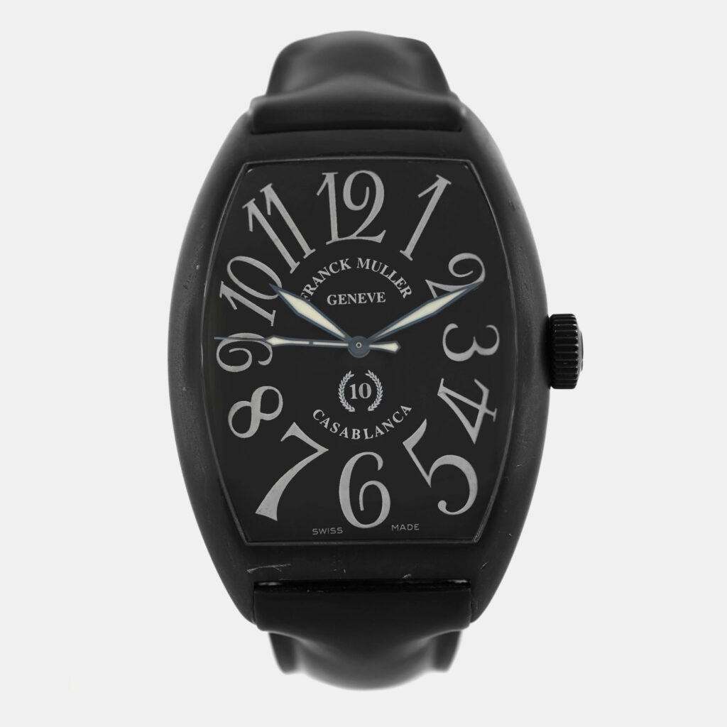 Franck Muller Casablanca 8880CNR Automatic Black Pvd Steel Men's Wristwatch 45 mm