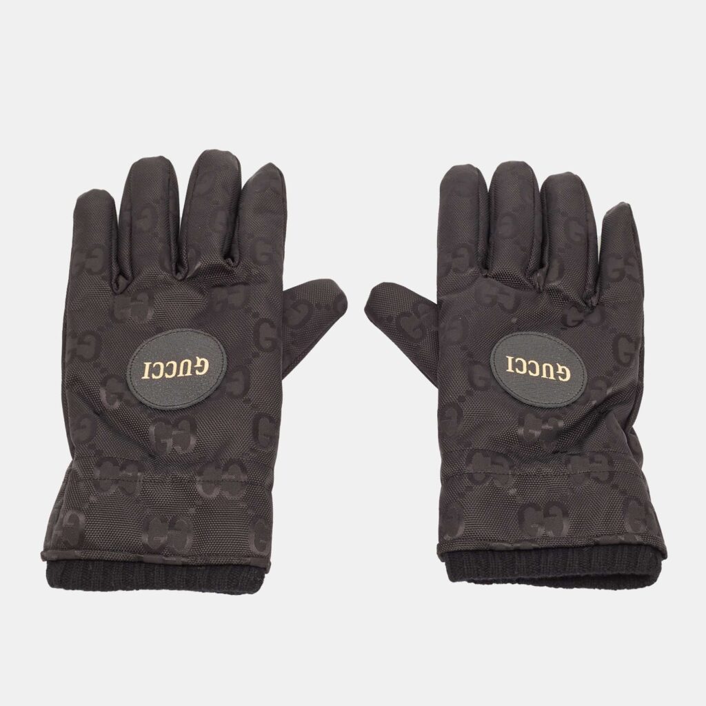 Gucci Black GG Nylon Off The Grid Gloves M (9/21.5cm) Gucci Black GG Nylon Off The Grid Gloves M (9/21.5cm)