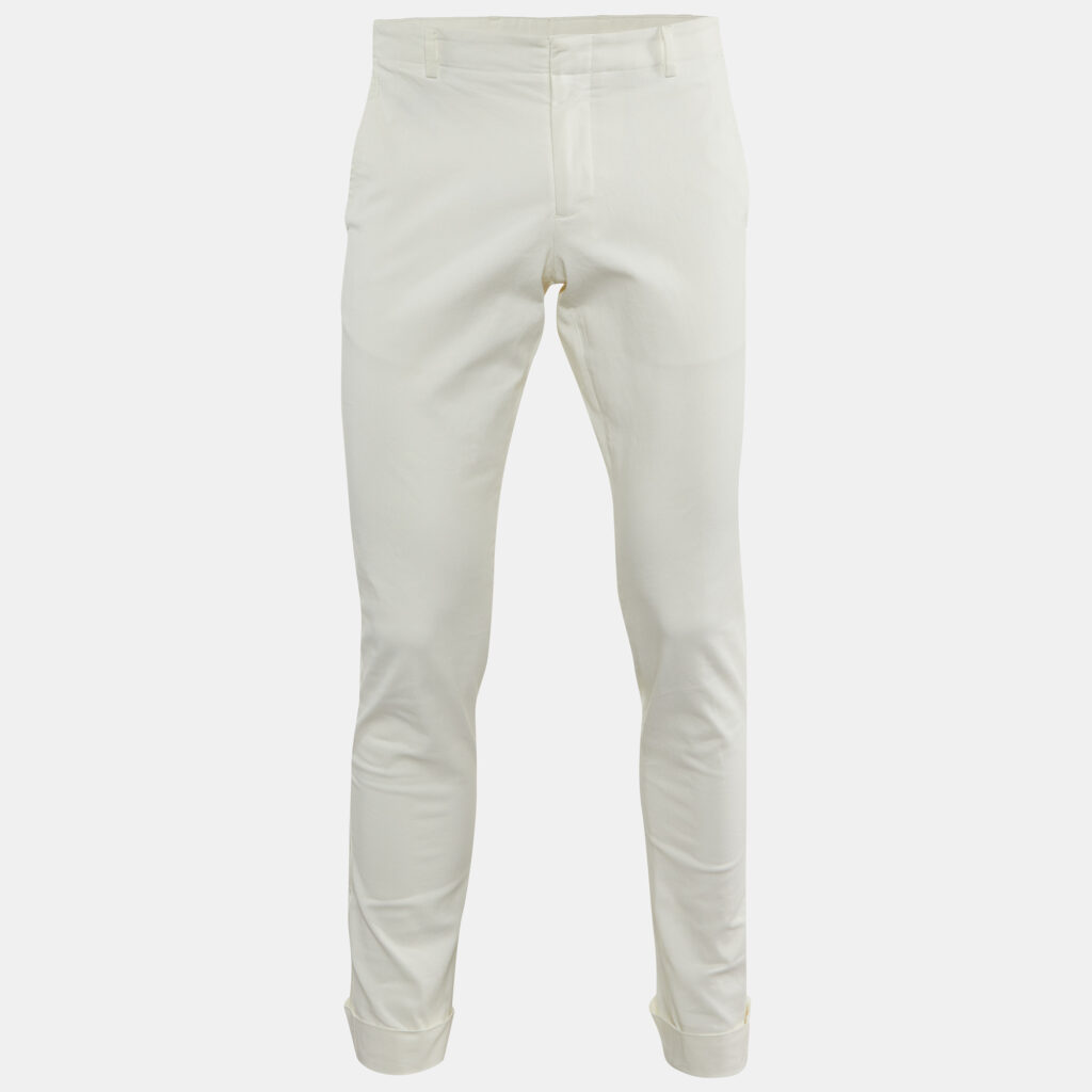 Gucci White Cotton Riding Pants M Gucci White Cotton Riding Pants M