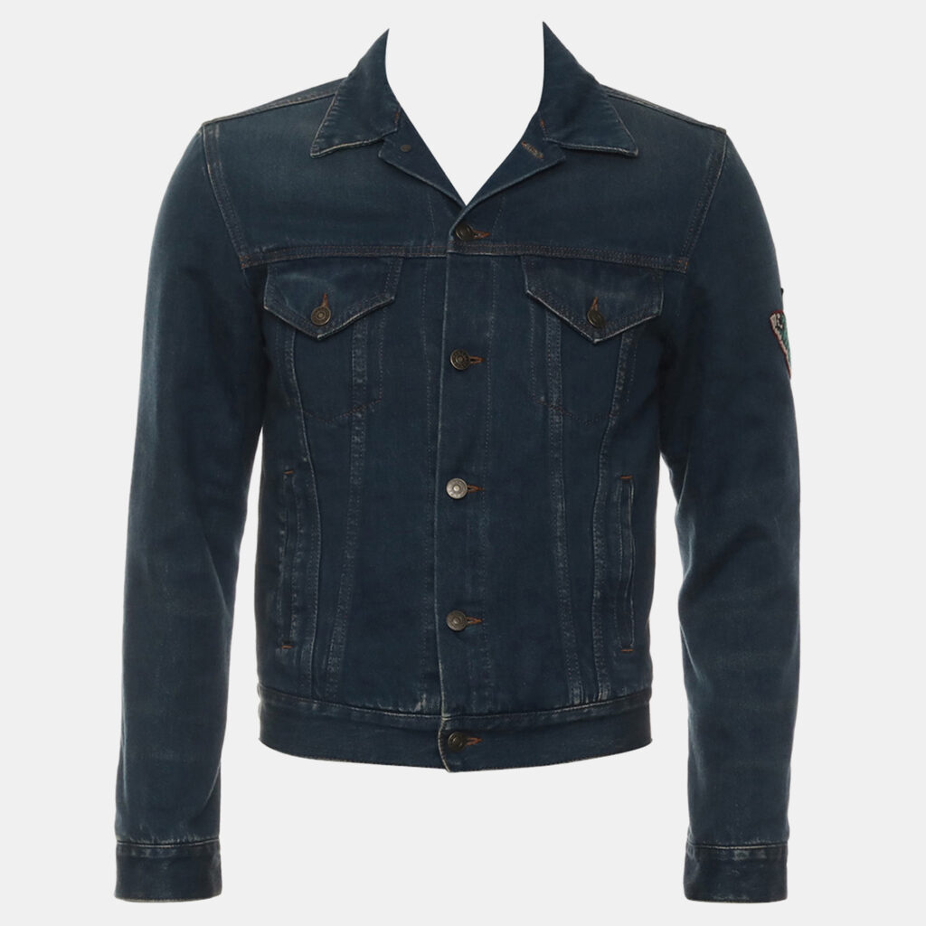 Gucci L'Aveugle Par Amour Denim Jacket FR 44