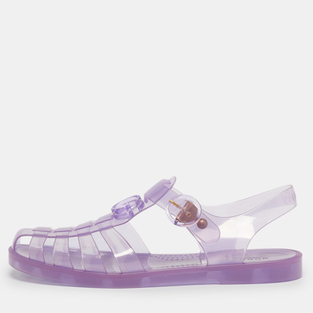 Gucci Purple Rubber Fishermen Flat Sandals Size 40 Gucci Purple Rubber Fishermen Flat Sandals Size 40