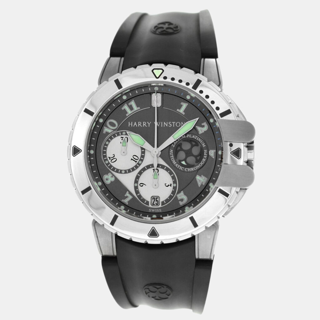 Harry Winston Project Z2 410-MCA442 Automatic Platinum Men's Wristwatch 44 mm Harry Winston Project Z2 410-MCA442 Automatic Platinum Men's Wristwatch 44 mm
