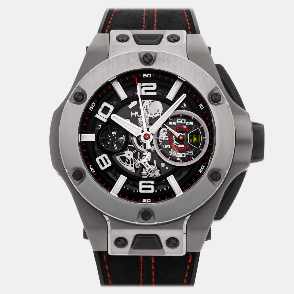 Hublot Big Bang 402.NX.0123.WR Automatic Black Titanium Men’s Wristwatch 42mm Hublot Big Bang 402.NX.0123.WR Automatic Black Titanium Men’s Wristwatch 42mm