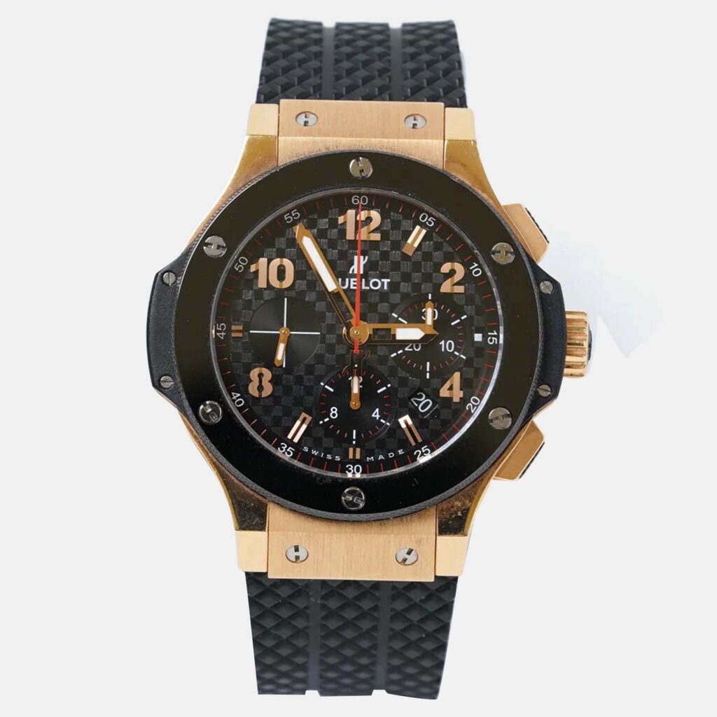 Hublot Big Bang 301.PB.131.RX Automatic Black 18K Rose Gold Ceramic Men’s Wristwatch 44 mm Hublot Big Bang 301.PB.131.RX Automatic Black 18K Rose Gold Ceramic Men’s Wristwatch 44 mm
