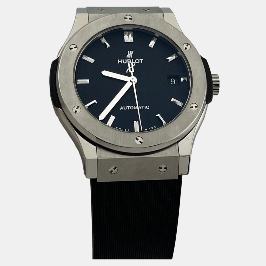 Hublot Classic Fusion 511.NX.1171.RX Automatic Black Titanium Men's Wristwatch 45 mm Hublot Classic Fusion 511.NX.1171.RX Automatic Black Titanium Men's Wristwatch 45 mm