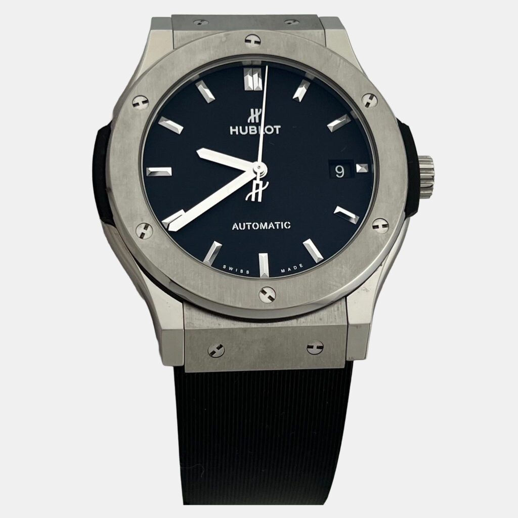 Hublot Classic Fusion 511.NX.1171.RX Automatic Black Titanium Men's Wristwatch 45 mm Hublot Classic Fusion 511.NX.1171.RX Automatic Black Titanium Men's Wristwatch 45 mm