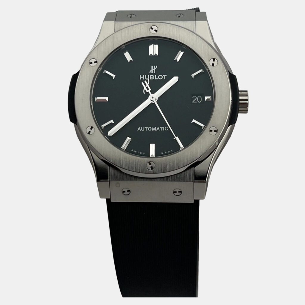 Hublot Classic Fusion 511.NX.1171.RX Automatic Black Titanium Men's Wristwatch 45 mm Hublot Classic Fusion 511.NX.1171.RX Automatic Black Titanium Men's Wristwatch 45 mm