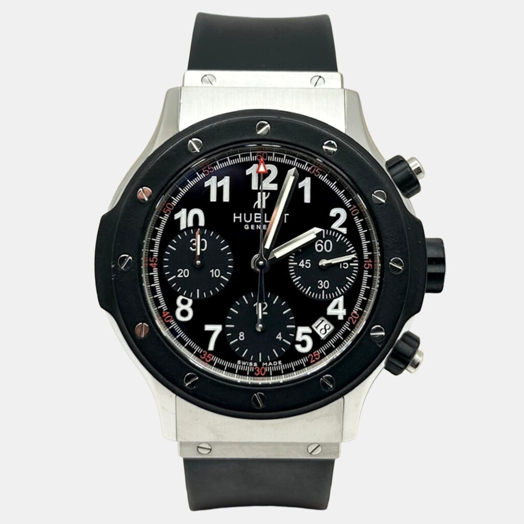 Hublot Super B Black Magic 1926.10 Automatic Black Dial Stainless Steel Men's Wristwatch 42 mm Hublot Super B Black Magic 1926.10 Automatic Black Dial Stainless Steel Men's Wristwatch 42 mm