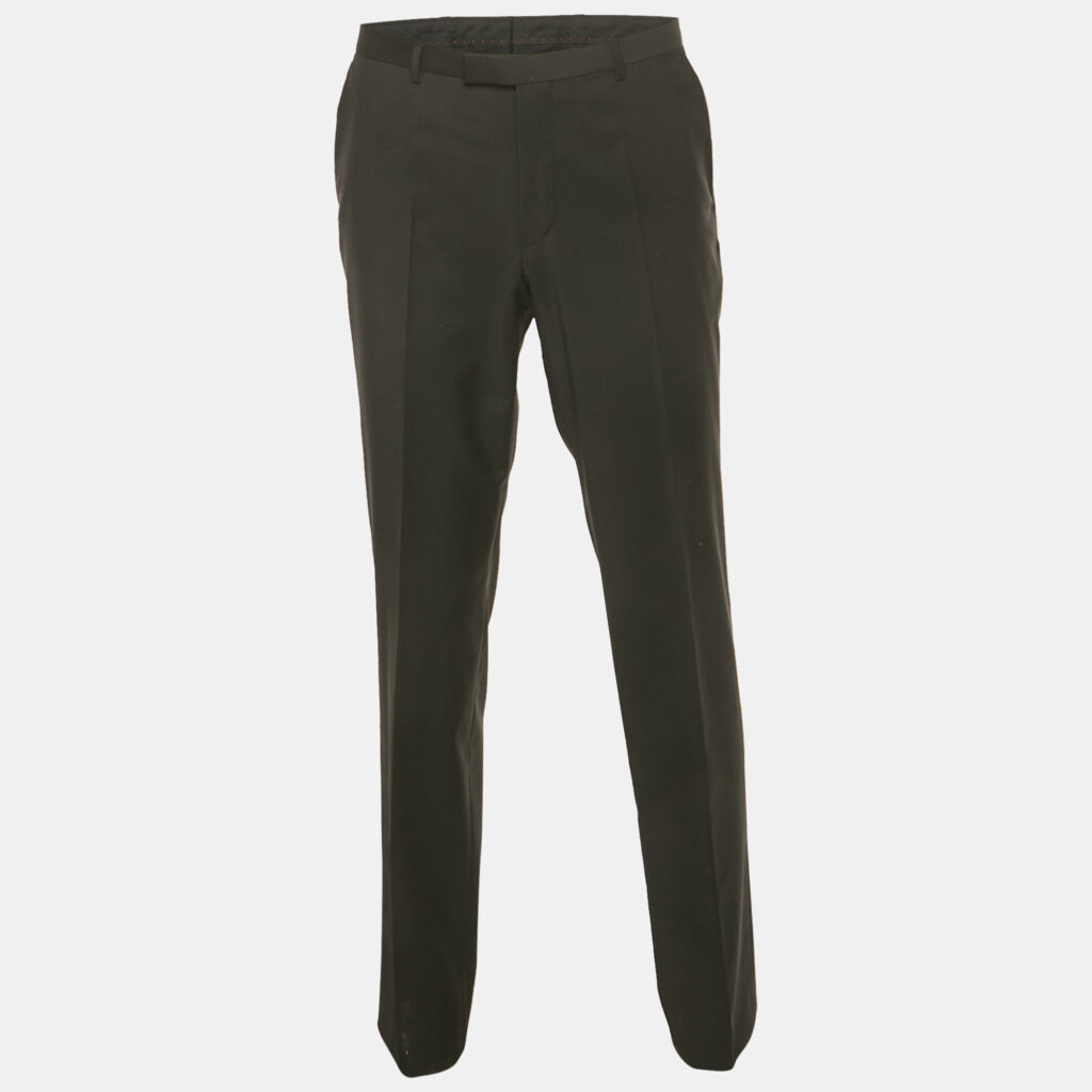 Hugo Hugo Boss Black Wool Trousers XL