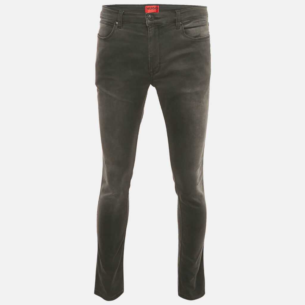 Hugo Boss Black Washed Stretch Denim Jeans L Waist 36" Hugo Boss Black Washed Stretch Denim Jeans L Waist 36"