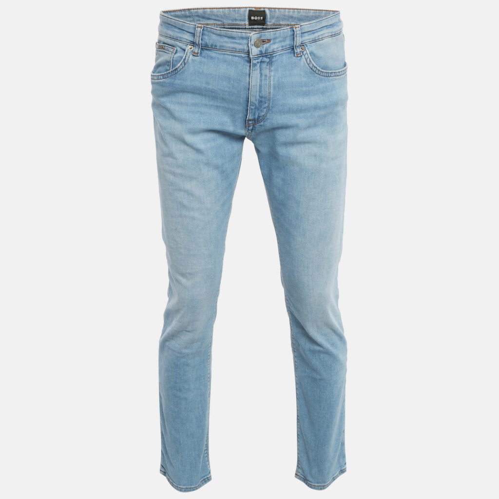 Boss by Hugo Boss Blue Denim Maine Regular Fit Jeans L