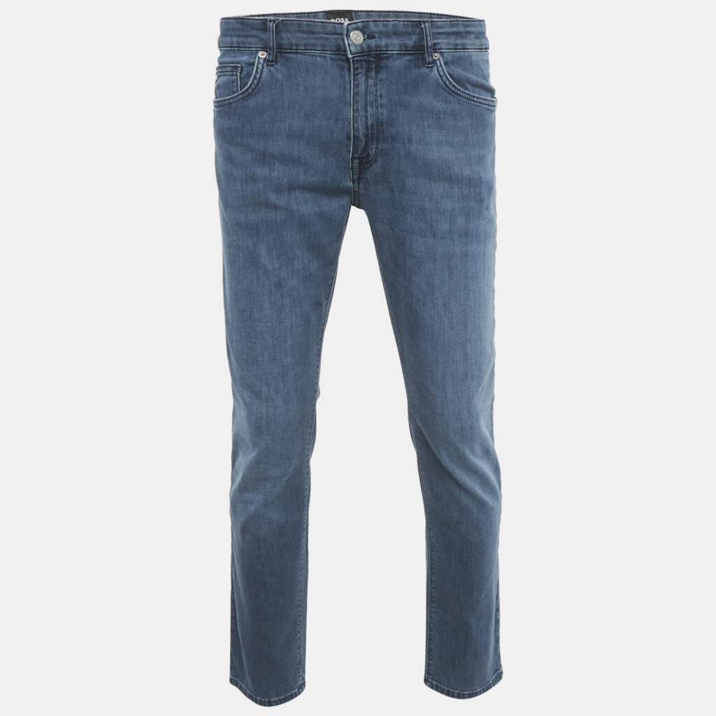 Boss by Hugo Boss Dark Blue Denim Maine Regular Fit Jeans L