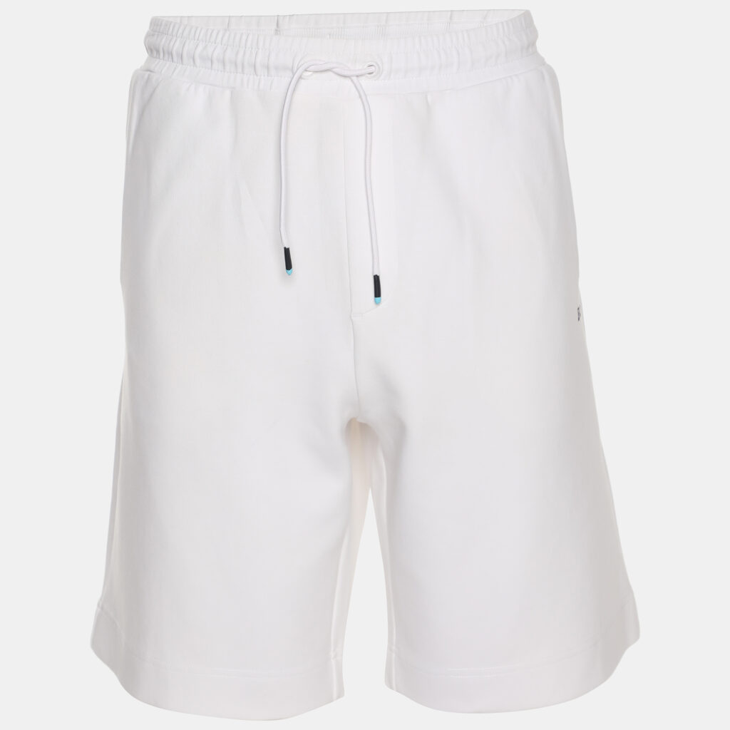 Hugo Boss White Jersey Logo Embroidered Drawstring Shorts XL Hugo Boss White Jersey Logo Embroidered Drawstring Shorts XL