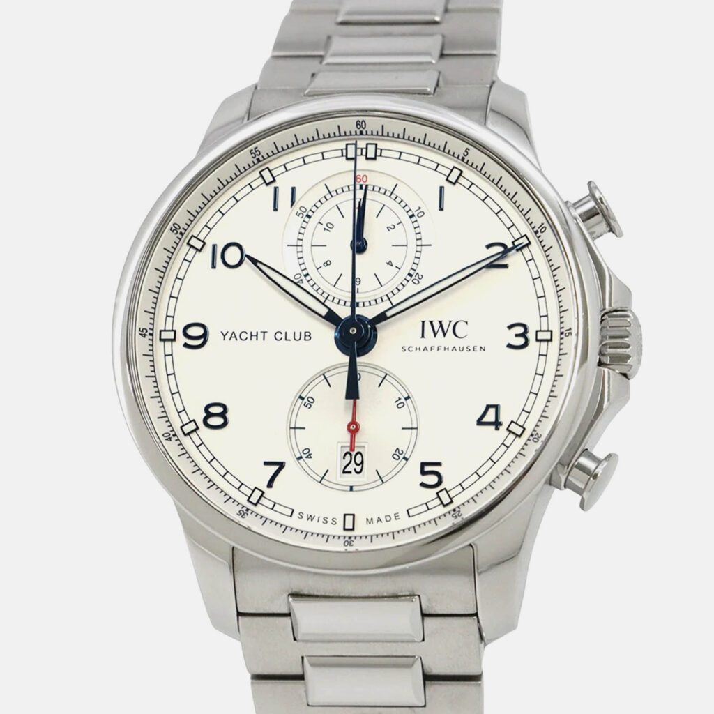IWC Portuguese IW390702 Automatic Silver Stainless Steel Men's Wristwatch 44.6 mm IWC Portuguese IW390702 Automatic Silver Stainless Steel Men's Wristwatch 44.6 mm