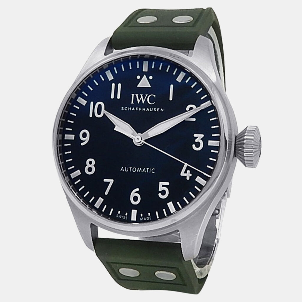 IWC Big Pilot's IW329301 Automatic Green Stainless Steel Men's Wristwatch 43 mm IWC Big Pilot's IW329301 Automatic Green Stainless Steel Men's Wristwatch 43 mm