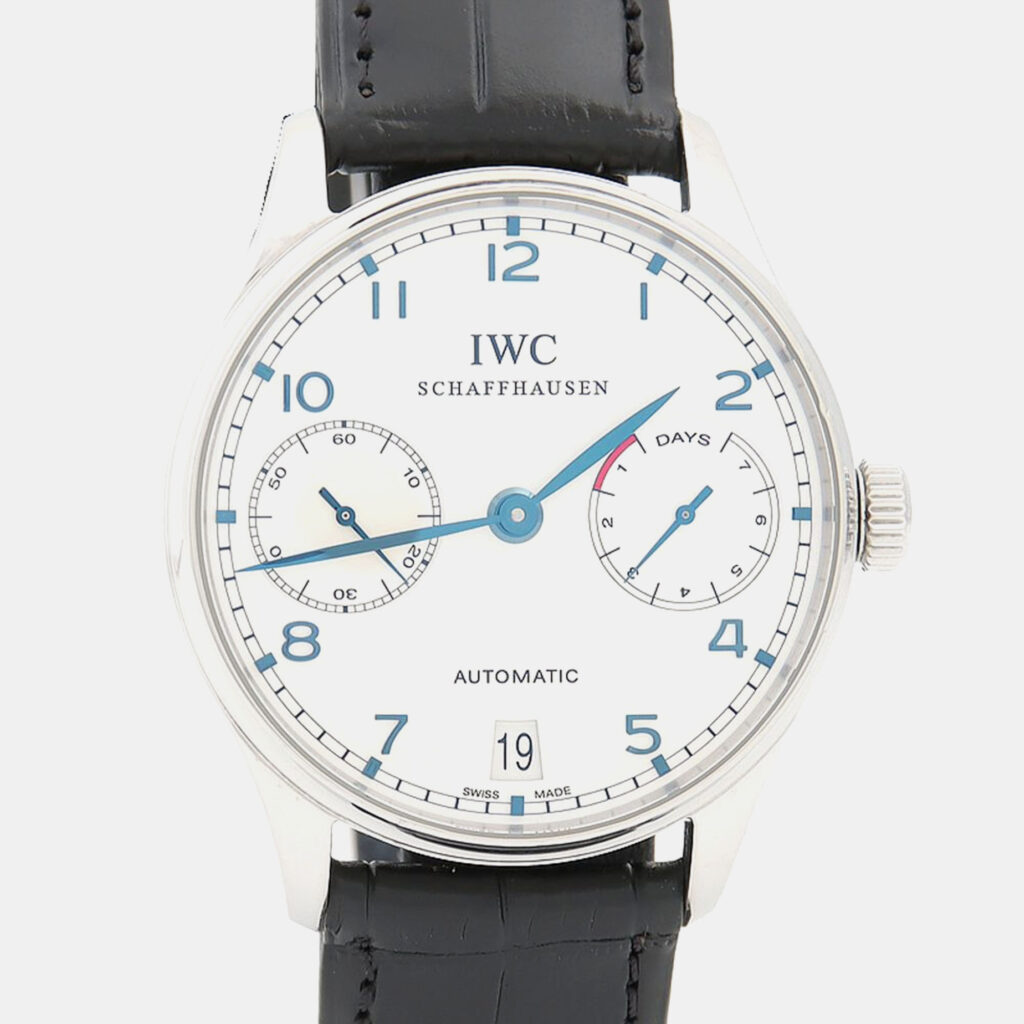 IWC Portugieser 7DAYS IW500107 Automatic Stainless Steel Men's Wristwatch 42.5 mm IWC Portugieser 7DAYS IW500107 Automatic Stainless Steel Men's Wristwatch 42.5 mm