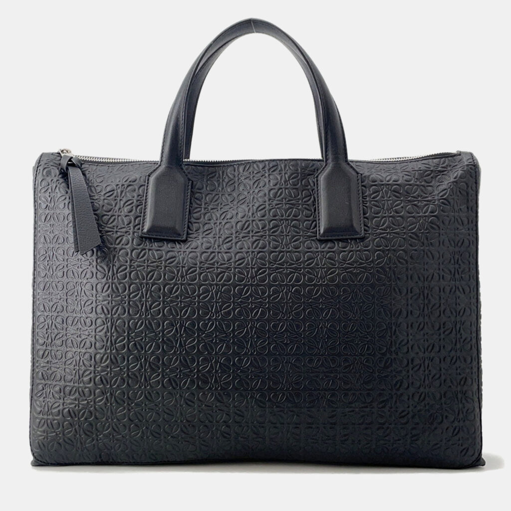Loewe Goya Simple Briefcase Black Leather Loewe Goya Simple Briefcase Black Leather