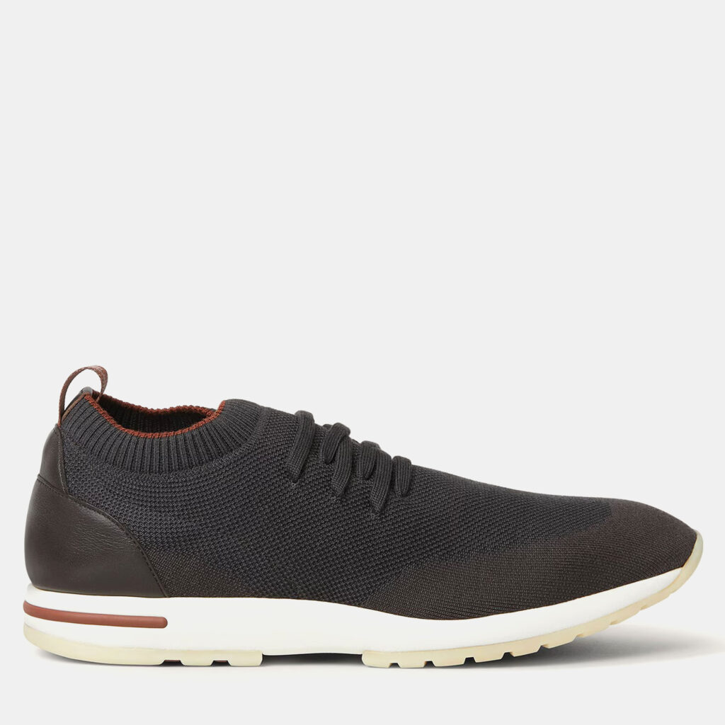 Loro Piana 360 LP Flexy Walk 41 Eigengrau Wool Sneakers