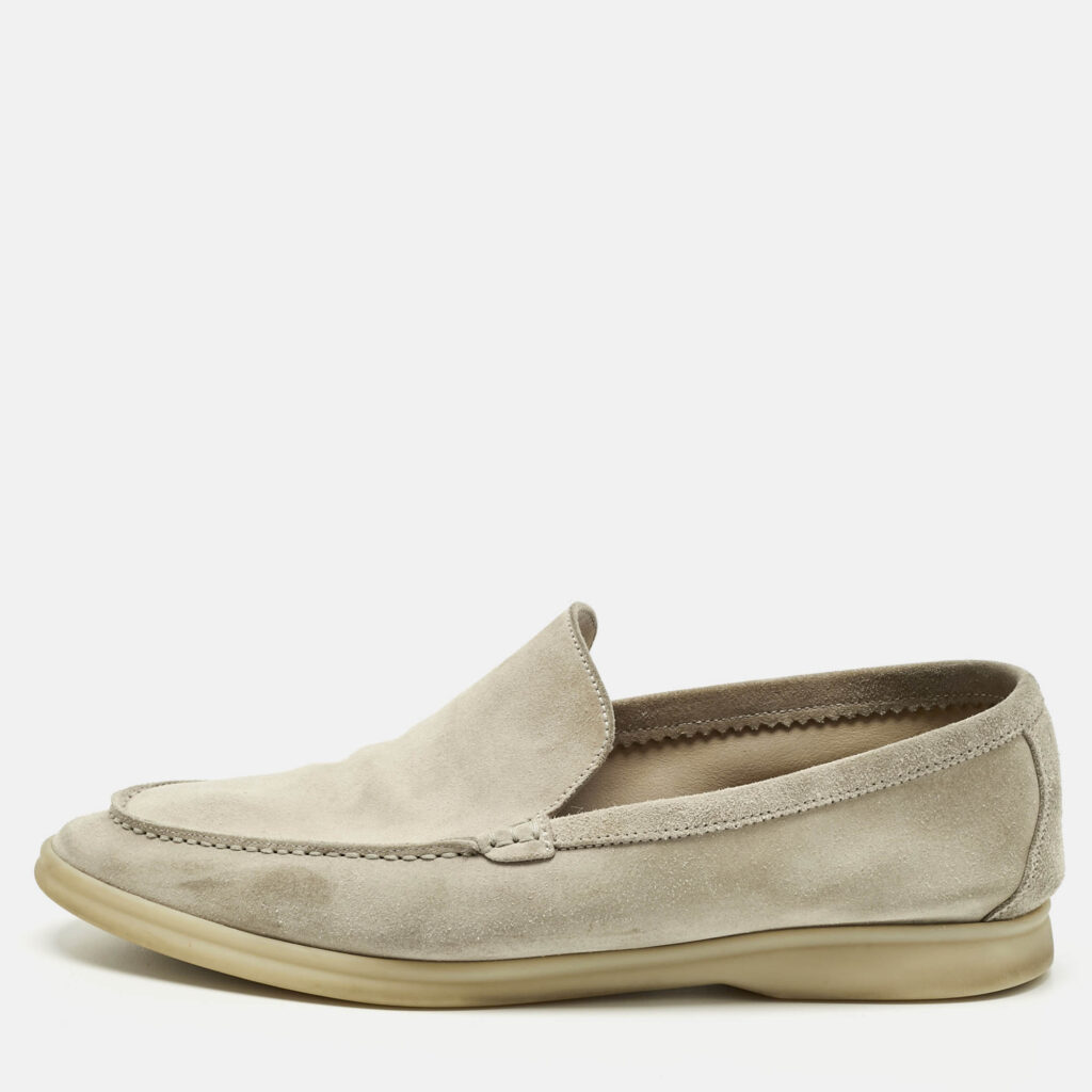 Loro Piana Brown Suede Summer Walk Loafers Size 41.5 Loro Piana Brown Suede Summer Walk Loafers Size 41.5
