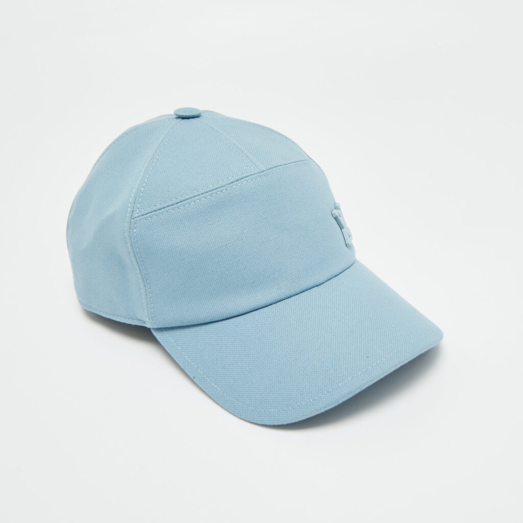 Louis Vuitton Cloud Blue Logo Aerogram Cotton Baseball Cap 55 Cm Louis Vuitton Cloud Blue Logo Aerogram Cotton Baseball Cap 55 Cm