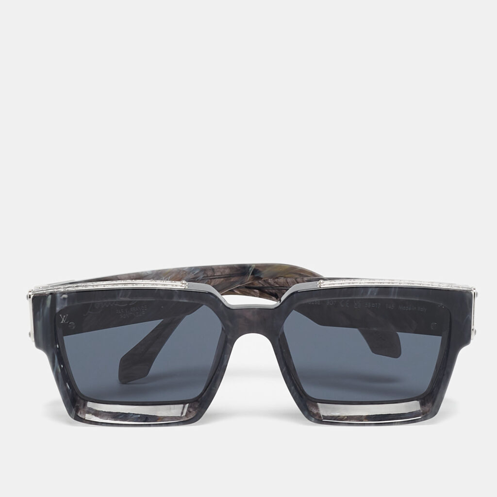 Louis Vuitton Anthracite Grey Marble Z1326E 1.1 Millionaires Sunglasses Louis Vuitton Anthracite Grey Marble Z1326E 1.1 Millionaires Sunglasses